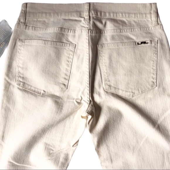 NEW LRL Ralph Lauren Jeans Size 4 Colony WHiTE Slim NWT - Picture 4 of 12